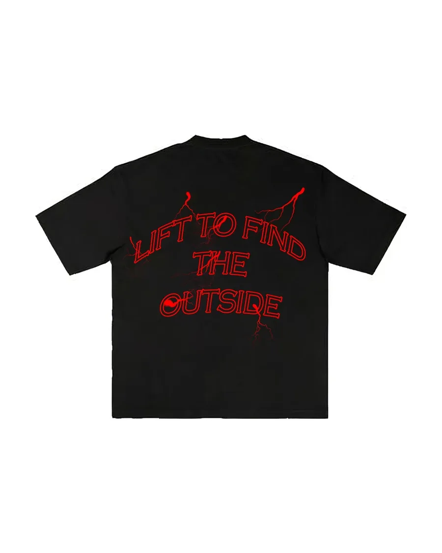 Playera Lift to Find de OUTLIFT, vista de espalda