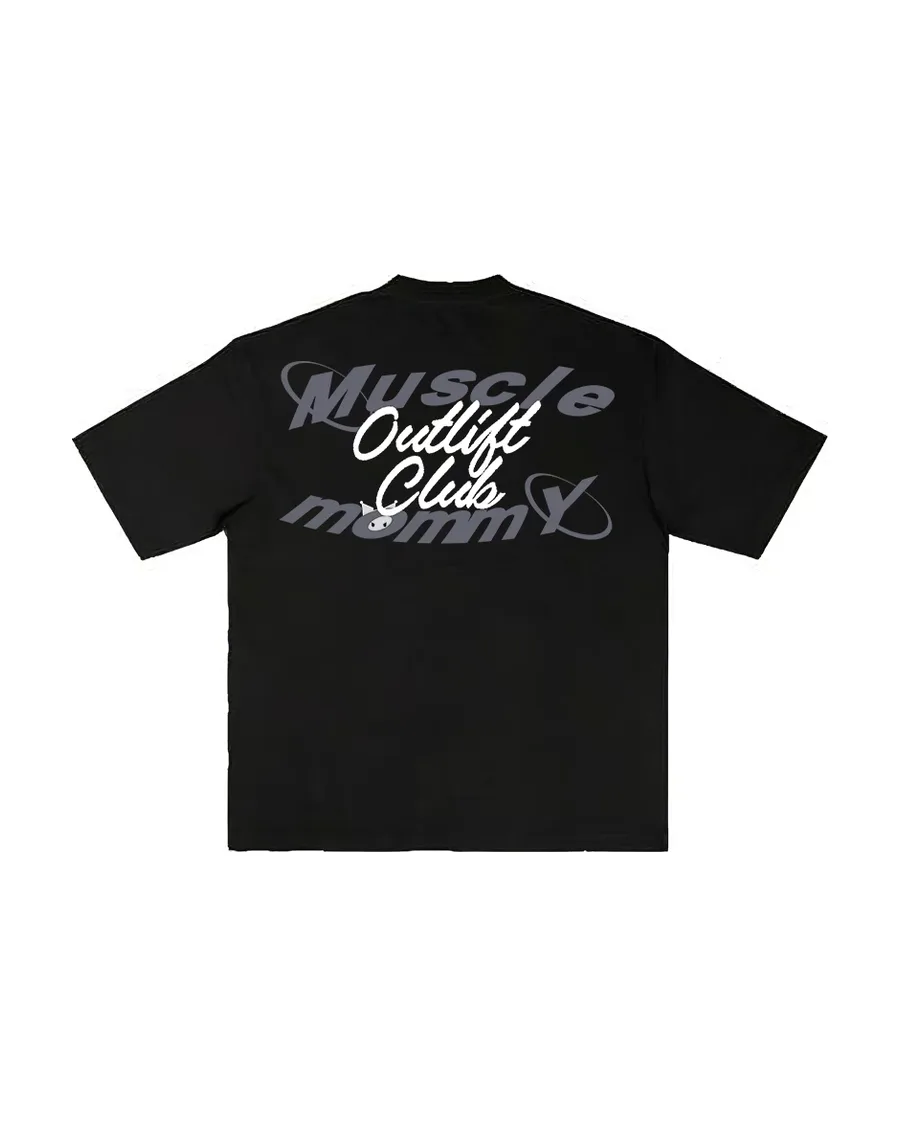Playera Muscle Mommy de OUTLIFT, vista de espalda
