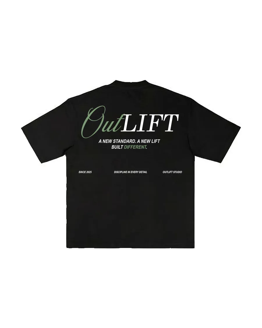 Playera New Standard de OUTLIFT, vista de espalda